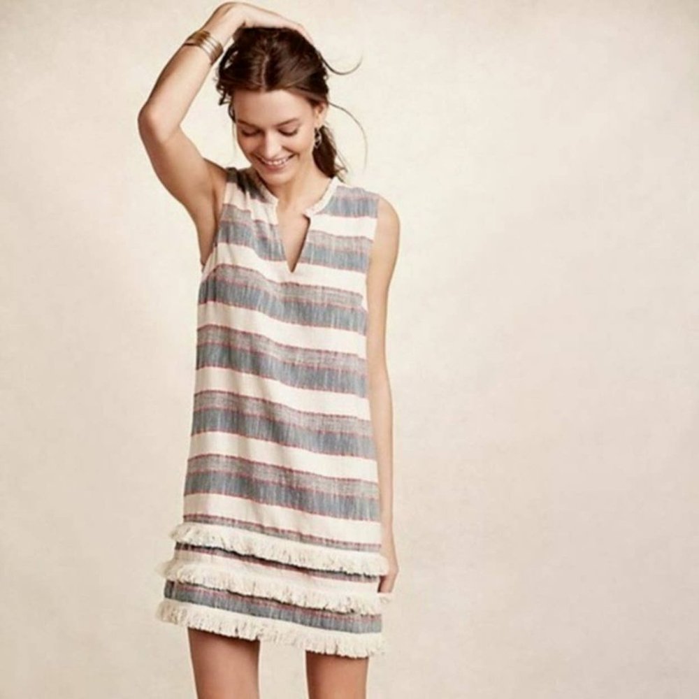 HOLDING HORSES FRINGED DRESS